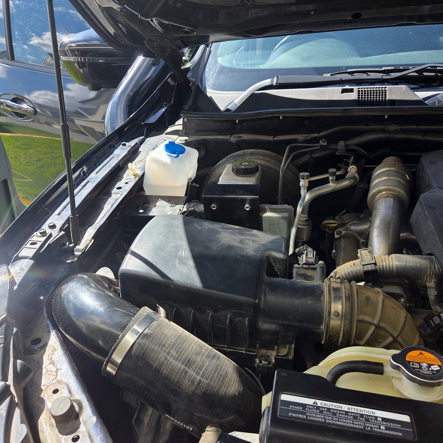 Short entry Stainless Snorkel - Nissan Nivara NP300