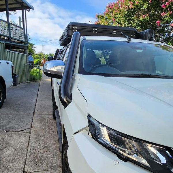 Stainless Short Entry Snorkel - Mitsubishi Triton MR
