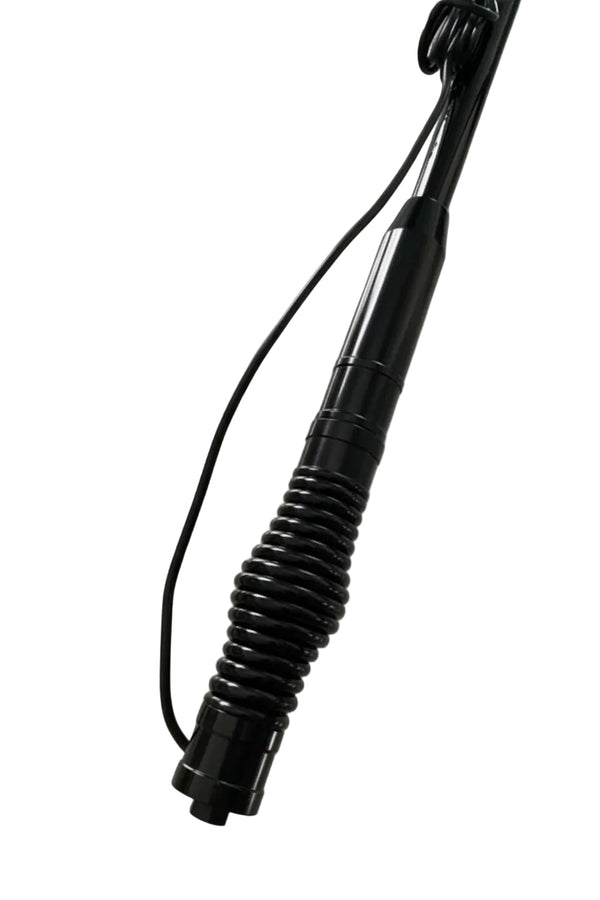 75cm UHF Antenna with Heavy Duty Spring Base – Satin Black