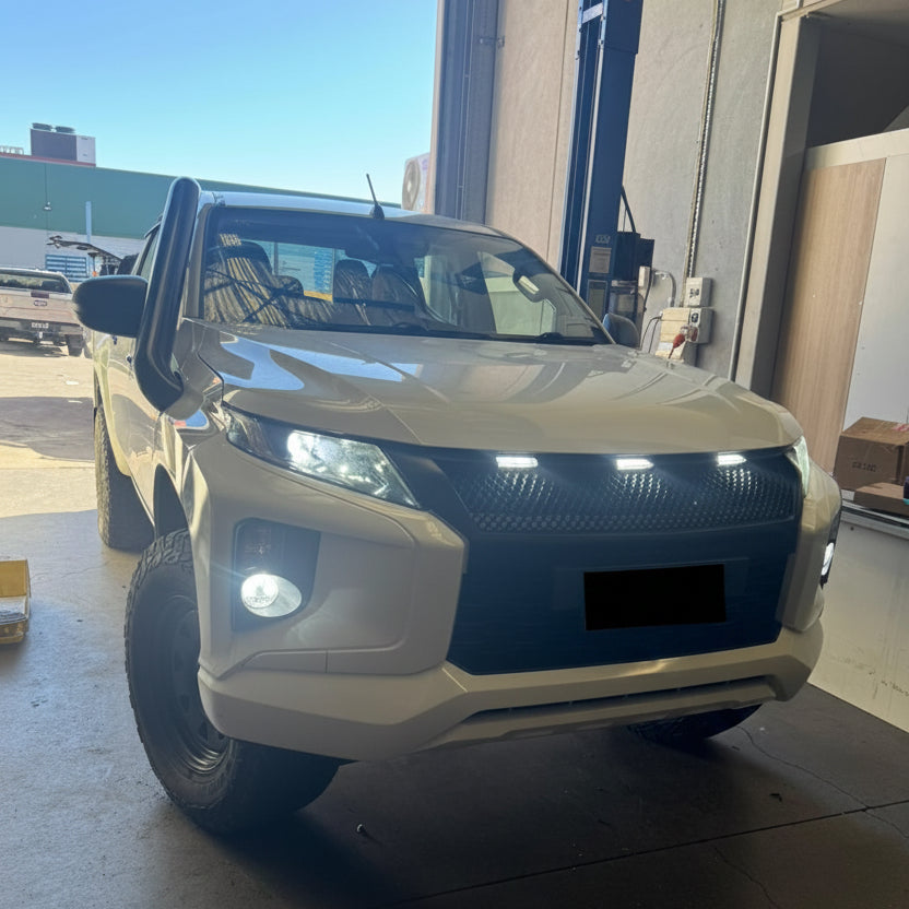 Stainless Short Entry Snorkel - Mitsubishi Triton MR