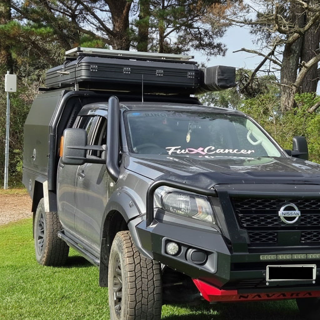 Short entry Stainless Snorkel - Nissan Nivara NP300